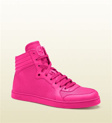 gucci high tops womens pink|gucci high tops for men.